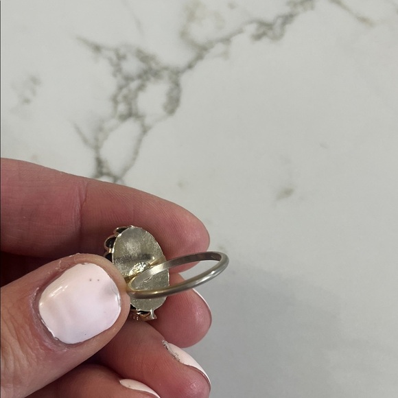 Gold and Black Statement Ring - Picture 5 of 6